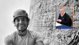 Kacper Tekieli. W ramce Piotr Pustelnik