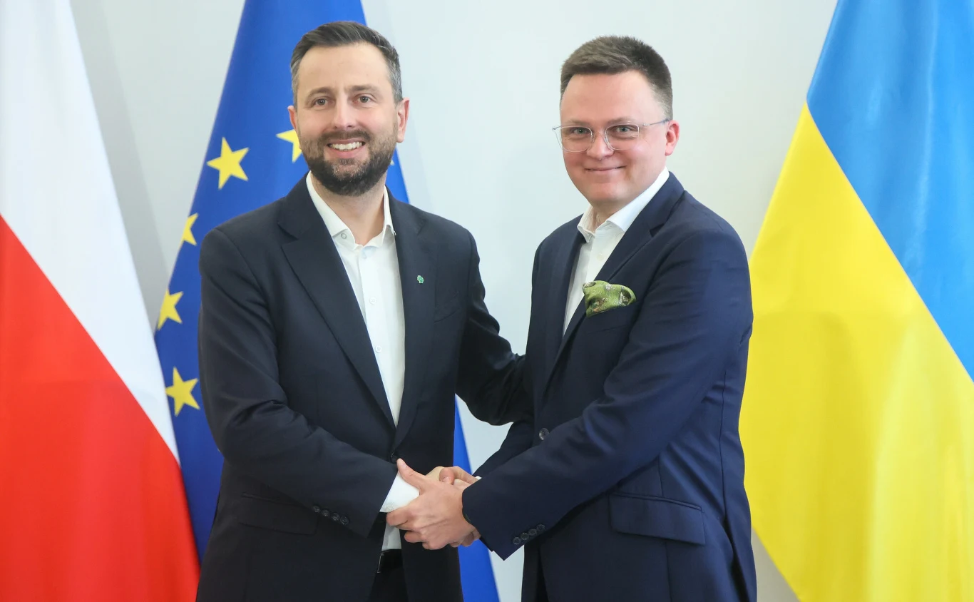Wspólne wystąpienie liderów PSL i Polska 2050 Wspólne wystąpienie liderów PSL i Polska 2050