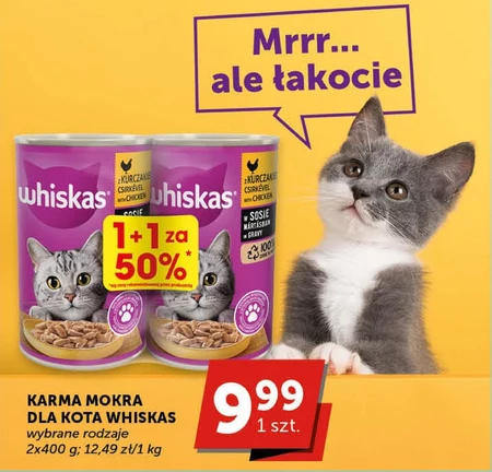 Karma dla kota Whiskas