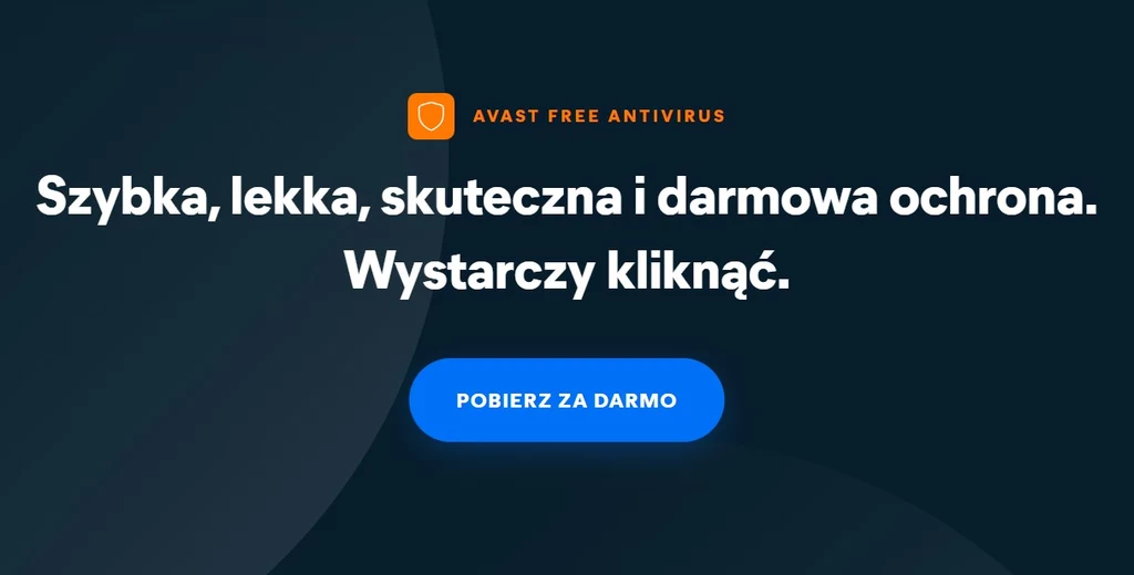 Avast - popularny darmowy antywirus.