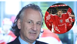 East News/Sebastian Frej. Na zdjęciu: prezes PZHL Mirosław Minkina