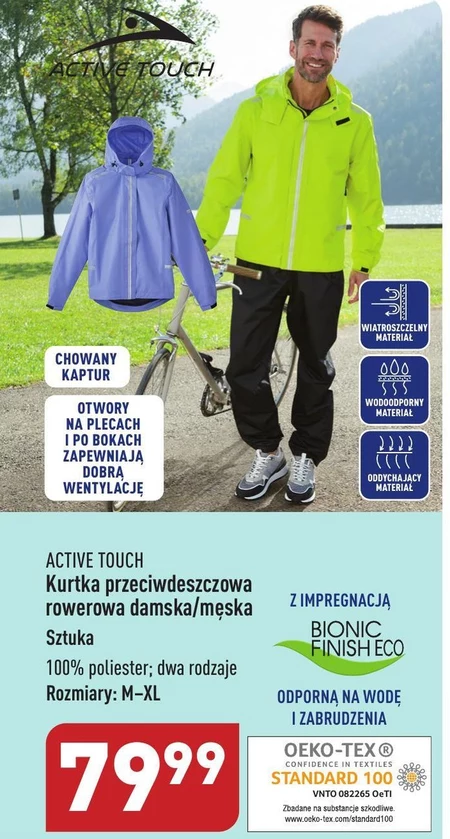 Kurtka przeciwdeszczowa Active Touch