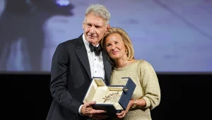 Harrison Ford otrzymał Honorową Złotą Palmę od szefowej festiwalu w Cannes, Iris Knobloch