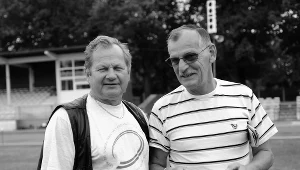 Bogumił Mańka (po prawej) i Zdzisław Kokot