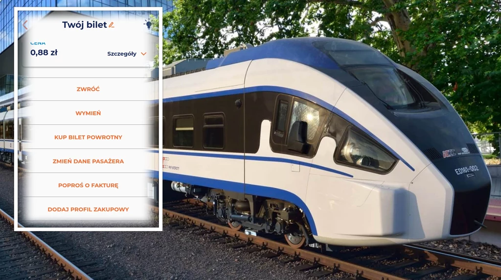 Bilet w PDF, kalendarz i opcja płatności Apple Pay. Nowości w PKP Intercity