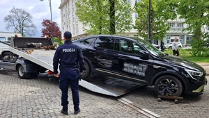 Wziął auto na jazdę testową i chciał się zabawić. Tej przygody nie zapomni