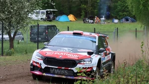 Mikołaj Marczyk na trasie ORLEN 79. Rajdu Polski