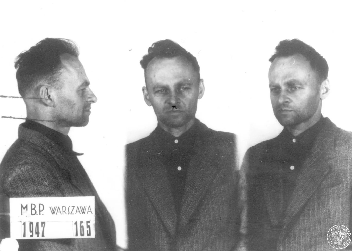 Witold Pilecki w więzieniu na Rakowieckiej w 1947 roku