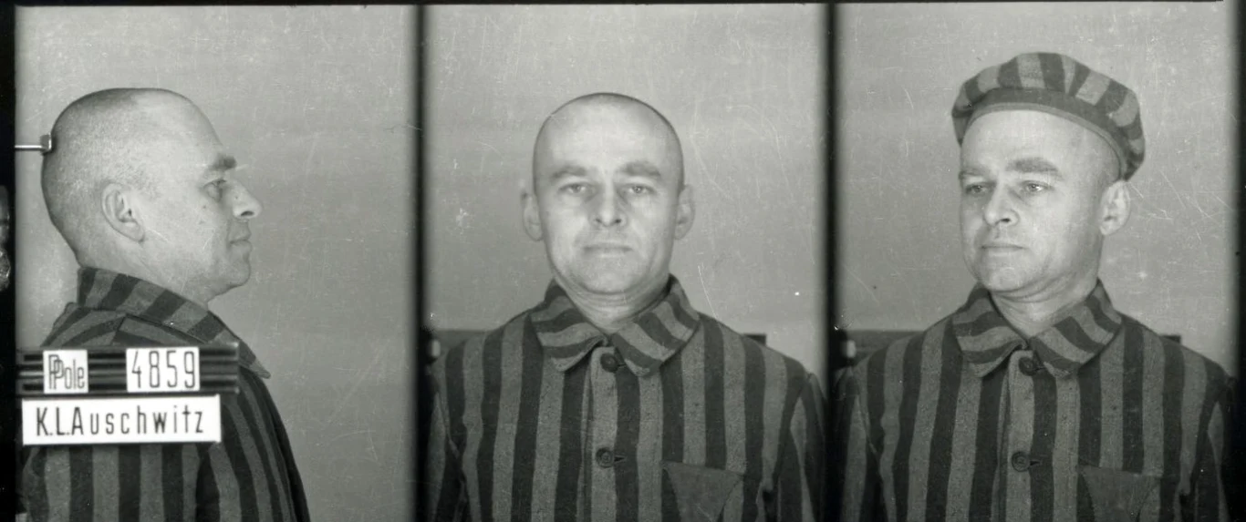 Witold_Pilecki obóz w Auschwitz 1943