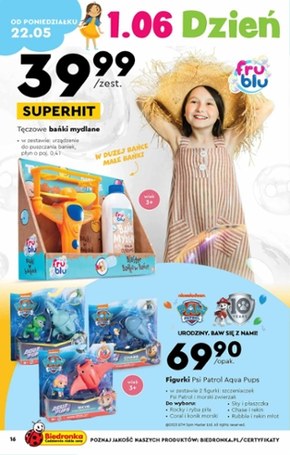 Prezenty na Dzień Dziecka w Biedronce! 