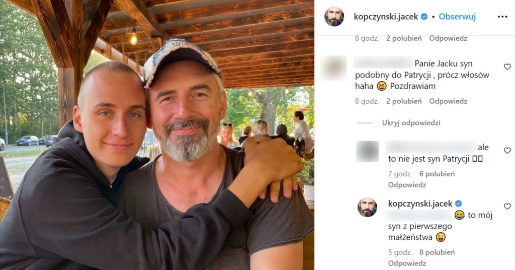 Jacek Kopczyński na Instagramie Jacek Kopczyński na Instagramie