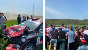 ORLEN 79. Rajd Polski. Bogdan Cuzma i Ilka Minor niestety nie będą mogli uczestniczyć dalej w zmaganiach