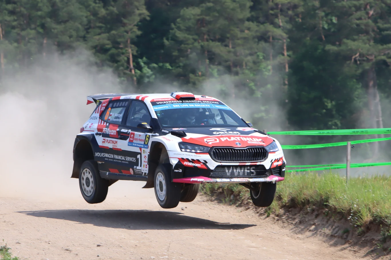 Mikołaj Marczyk podczas ORLEN 79. Rajdu Polski
