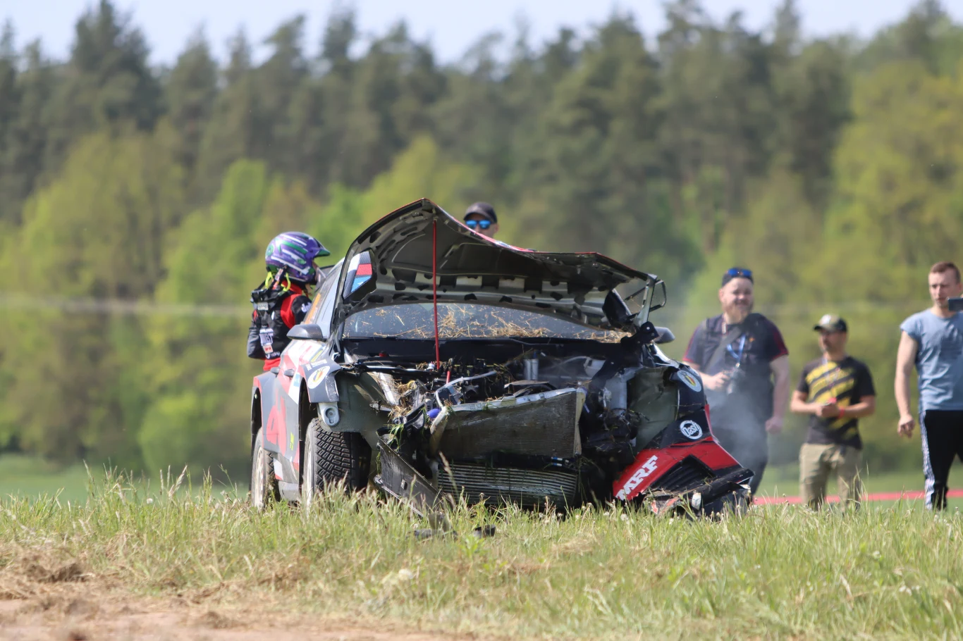 ORLEN 79. Rajd Polski. Groźny wypadek Bogdana Cuzmy i Ilki Minor ORLEN 79. Rajd Polski. Groźny wypadek Bogdana Cuzmy i Ilki Minor