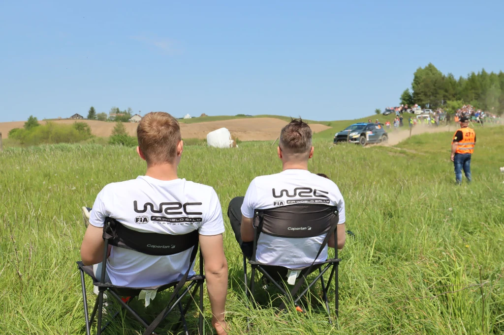 Kibice podczas ORLEN 79. Rajdu Polski Kibice podczas ORLEN 79. Rajdu Polski