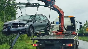 BMW serii 3 samo powiadomiło służby o tym, co zrobił jego pijany kierowca