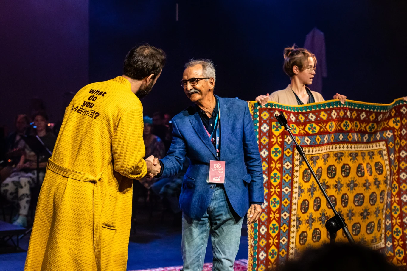 Marek Koterski podczas pierwszej edycji Big Festivalowski