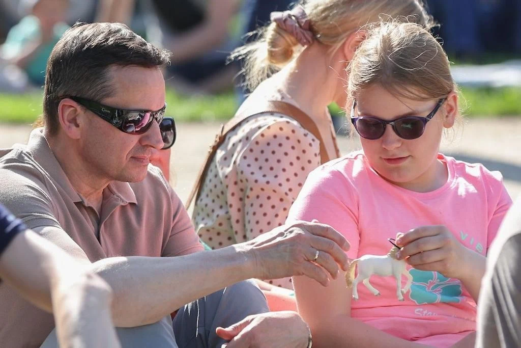 Premier Mateusz Morawiecki w Łazienkach Królewskich Premier Mateusz Morawiecki w Łazienkach Królewskich