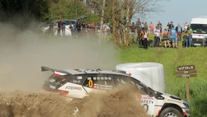 Załoga funkcyjna Kajetan Kajetanowicz i pilot Maciej Szczepaniak