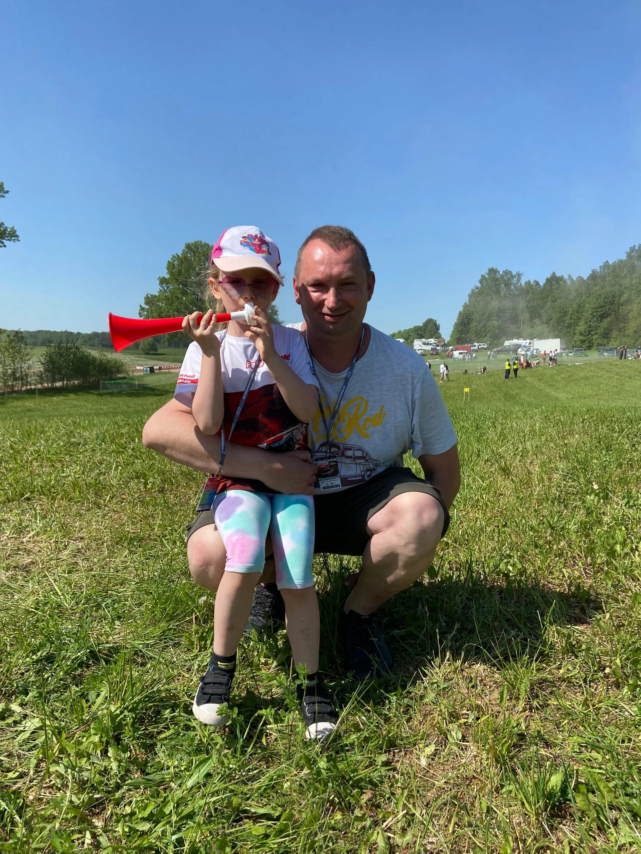 Pan Wojciech z córką Jagodą