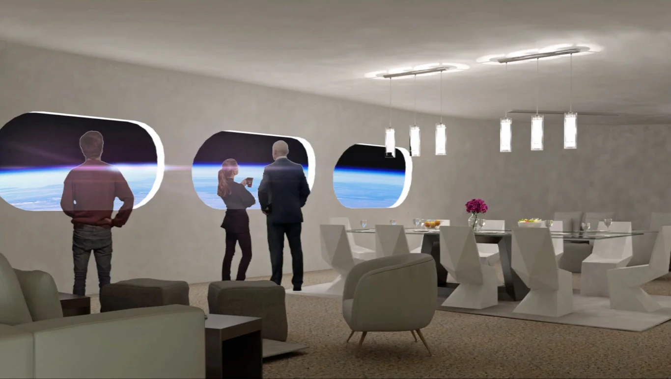 Autorzy projektu kosmicznego hotelu mają nadzieję, że tacy giganci jak Tesla czy Microsoft będą chcieli utrzymywać stałe biura na orbicie Autorzy projektu kosmicznego hotelu mają nadzieję, że tacy giganci jak Tesla czy Microsoft będą chcieli utrzymywać stałe biura na orbicie