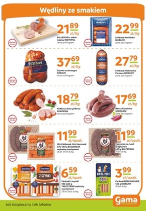 Gama - oferta tygodnia!
