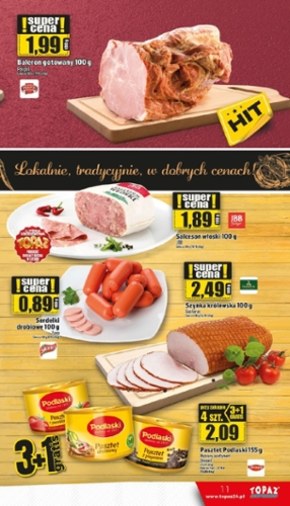 Topaz - nowe promocje od czwartku!