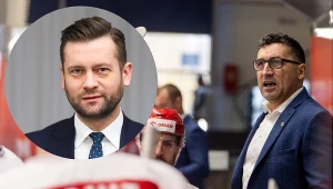 PAP/Rafał Guz. Na zdjęciu: minister Kamil Bortniczuk (po lewej) i trener Robert Kalaber