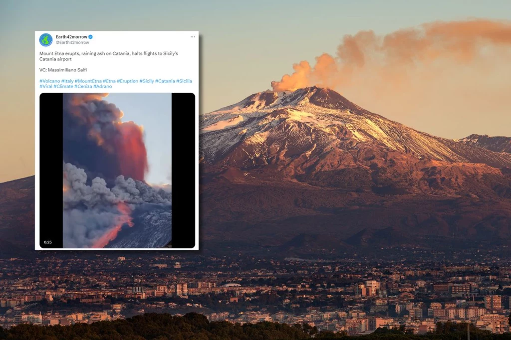 Etna: ostatnia erupcja. Wulkan obudził się ze snu