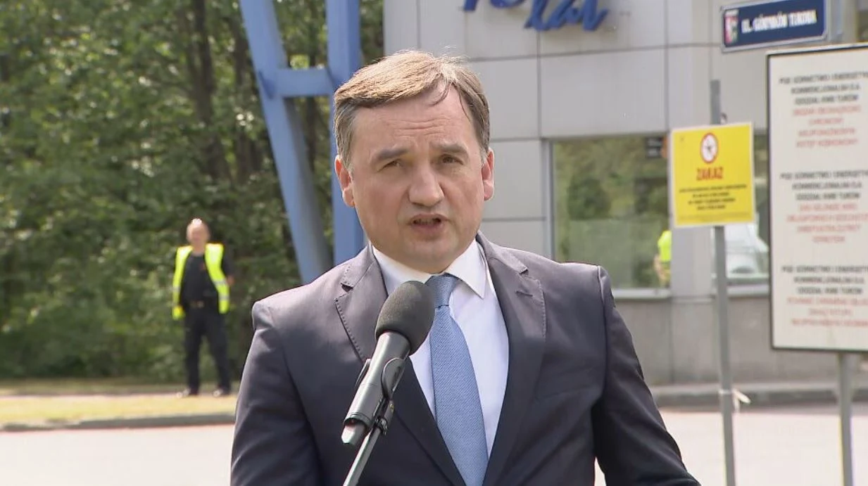 Minister sprawiedliwości Zbigniew Ziobro Minister sprawiedliwości Zbigniew Ziobro