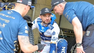 Bartosz Zmarzlik z tatą.