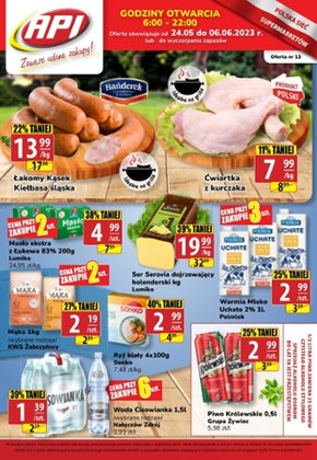 Smakołyki w Api Market 