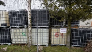 Nielegalne składowisko chemikaliów w Małopolsce. Policja odkryła setki beczek z odpadami