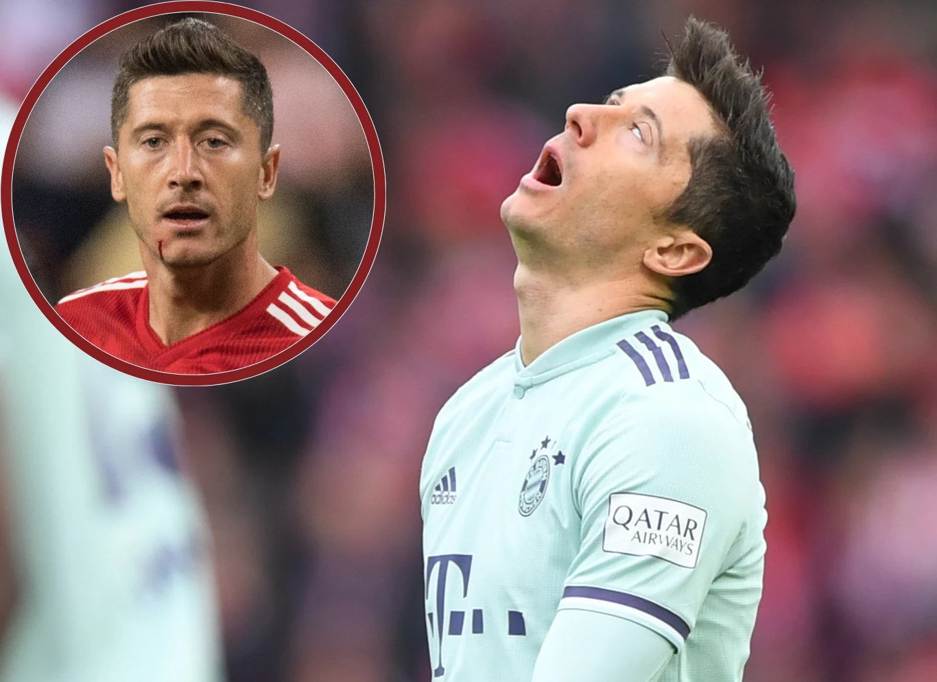 Robert Lewandowski jako zawodnik Bayernu Monachium
