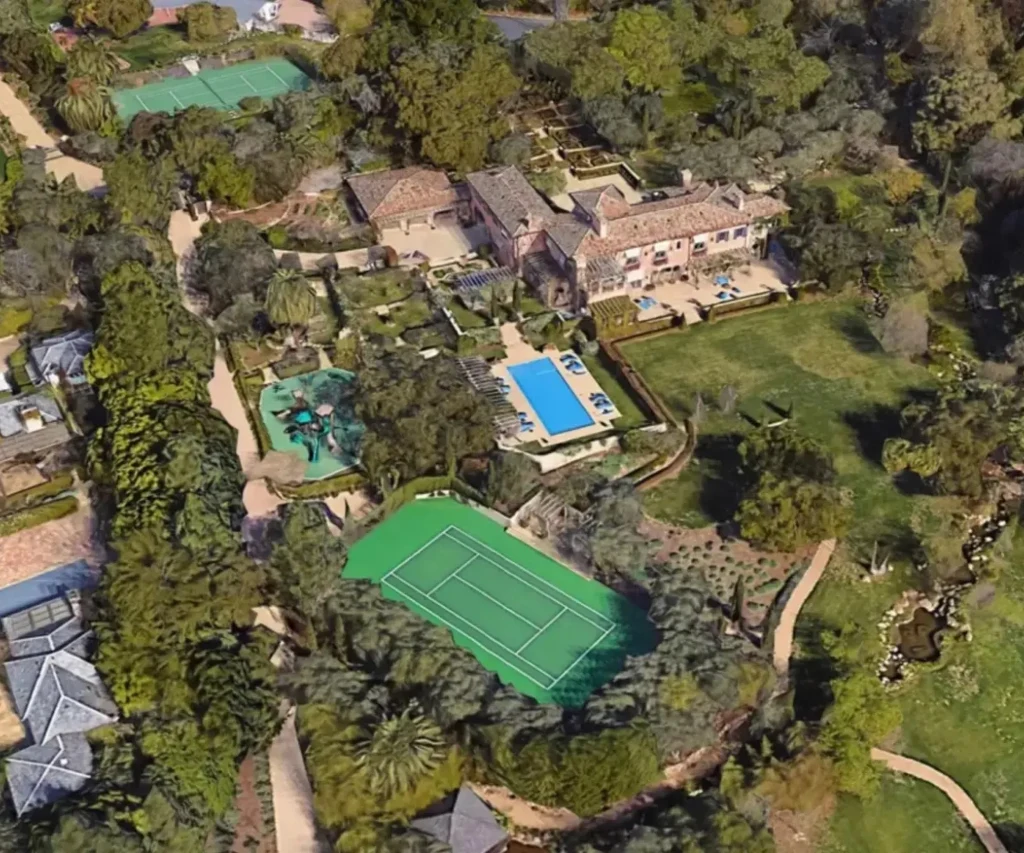 San Vincente Bungalows, Google Earth San Vincente Bungalows, Google Earth