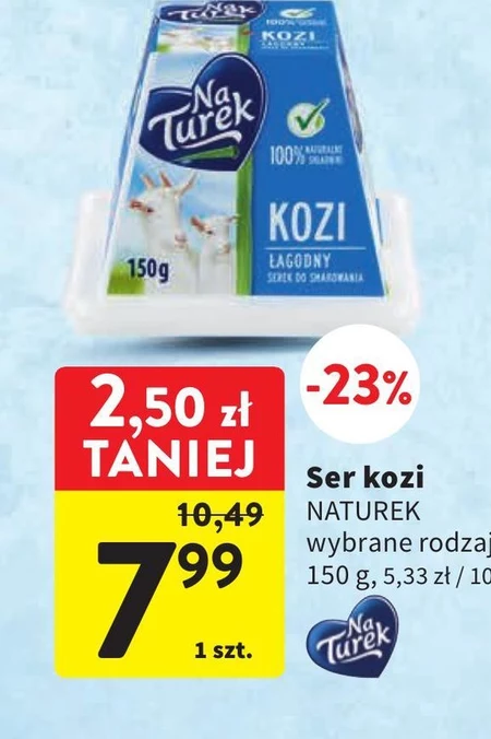 NaTurek Kozi serek do smarowania łagodny 150 g