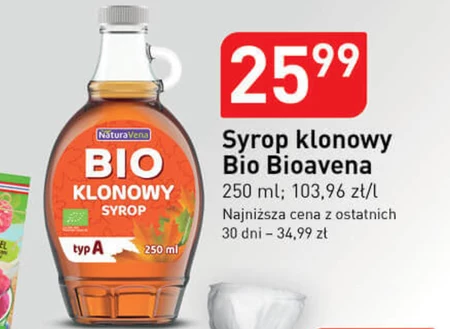 Syrop klonowy BioAvena