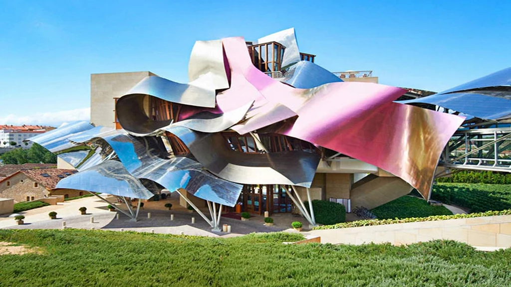 Marques de Riscal Hotel w Hiszpanii