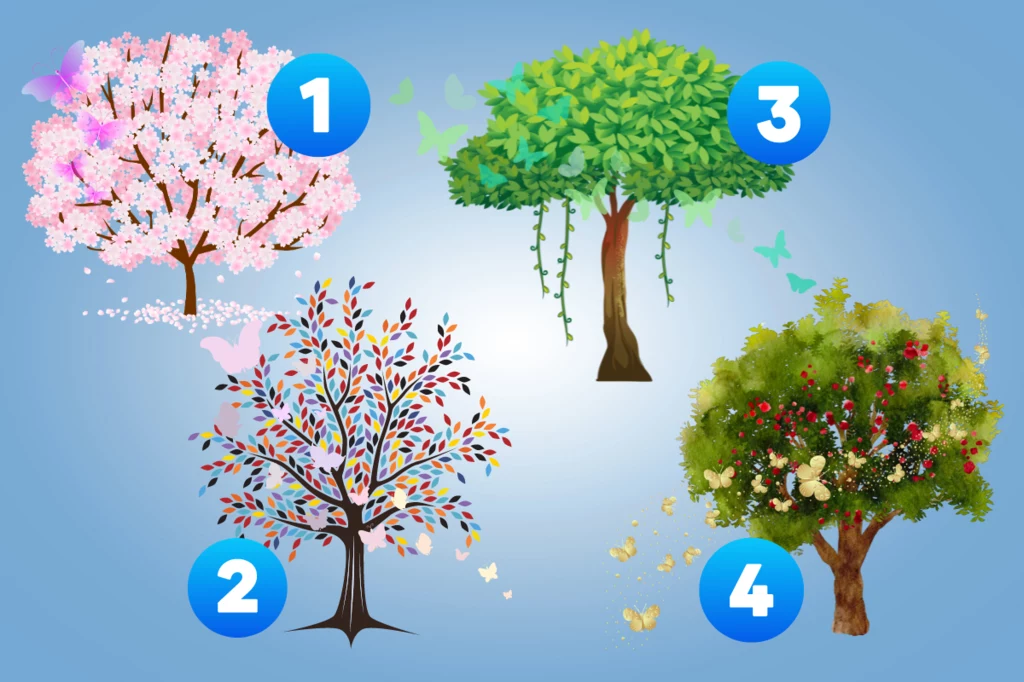 Pod którym z drzew najchętniej byś odpoczęła? Wybierz i dowiedz się, na jakim etapie w życiu jesteś