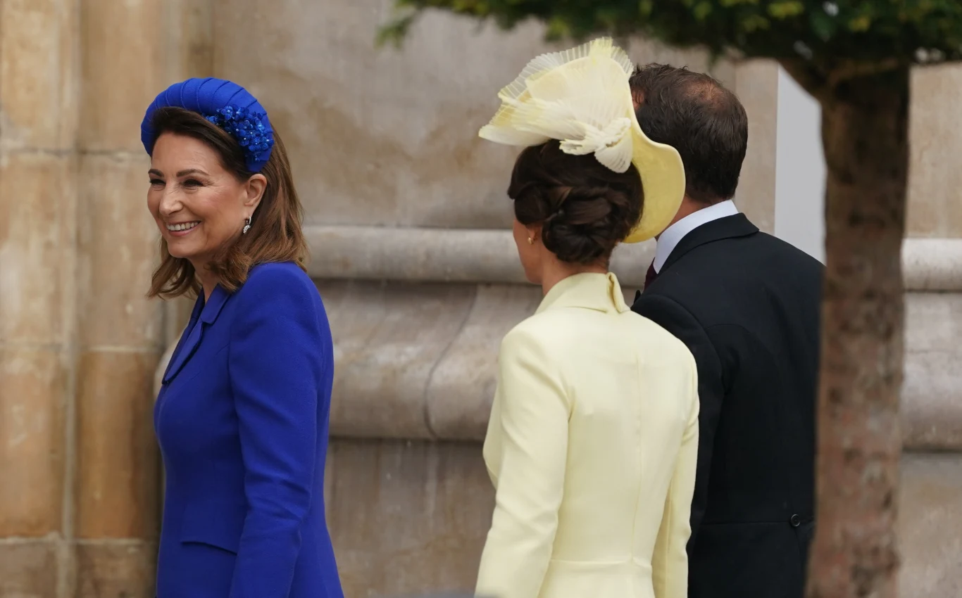 Carole Middleton z dziećmi Carole Middleton z dziećmi