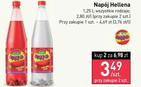 Hellena Lemon Napój gazowany 1,25 l
