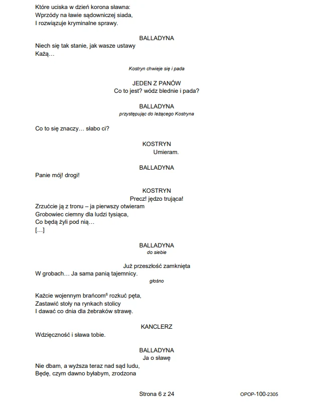 Egzamin ósmoklasisty 2023 z polskiego: arkusz CKE i odpowiedzi Egzamin ósmoklasisty 2023 z polskiego: arkusz CKE i odpowiedzi