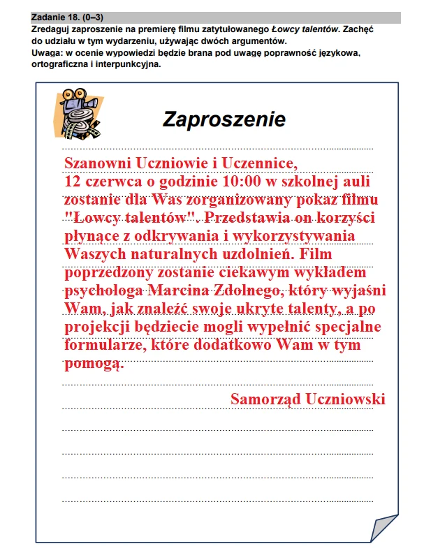 Egzamin ósmoklasisty 2023 z polskiego: arkusz CKE i odpowiedzi Egzamin ósmoklasisty 2023 z polskiego: arkusz CKE i odpowiedzi