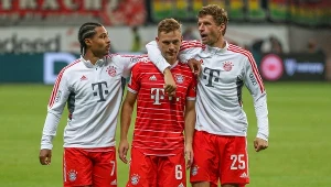 Serge Gnabry, Joshua Kimmich i Thomas Mueller