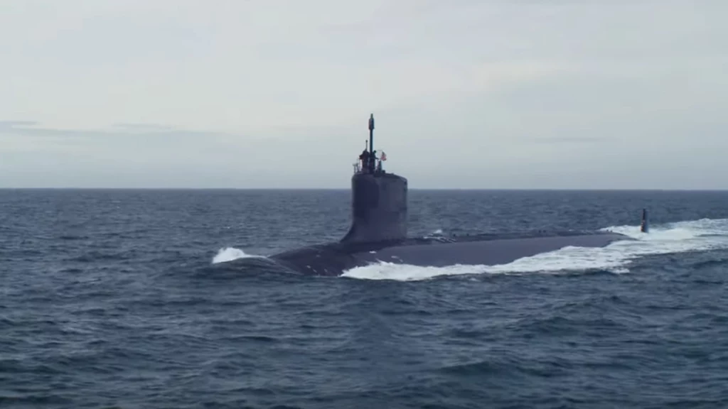 Amerykański okręt podwodny o napędzie atomowym SSN-793 zbudowany przez General Dynamics Electric Boat Amerykański okręt podwodny o napędzie atomowym SSN-793 zbudowany przez General Dynamics Electric Boat
