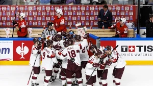 Łotwa świętuje wygraną ze Szwajcarią