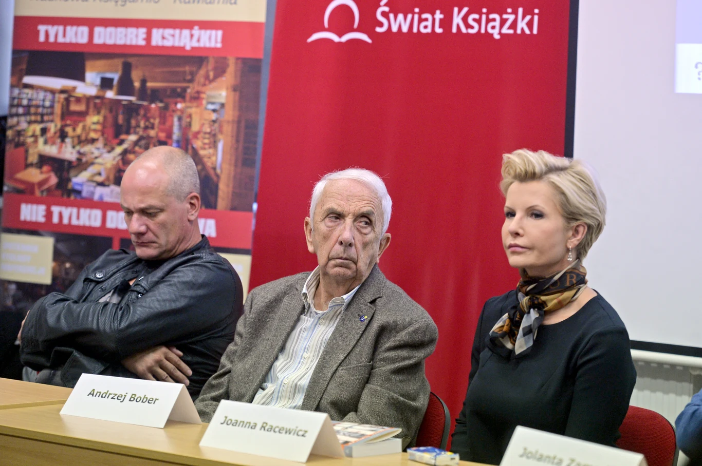 Piotr Zelt, Andrzej Bober i Joanna Racewicz Piotr Zelt, Andrzej Bober i Joanna Racewicz