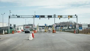 Rośnie przemyt z Ukrainy. Odradzają się grupy przestępcze. Na zdj. przjście graniczne w Medyce