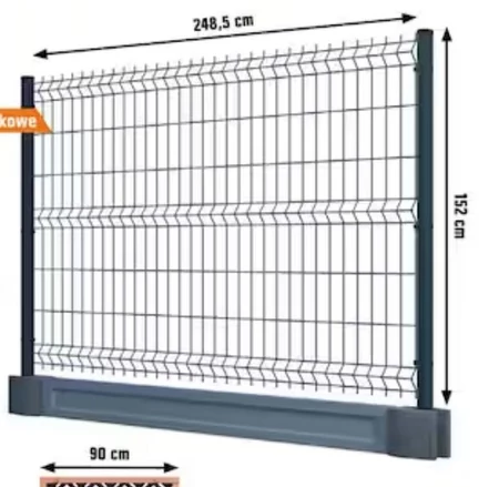 Panel ogrodzeniowy