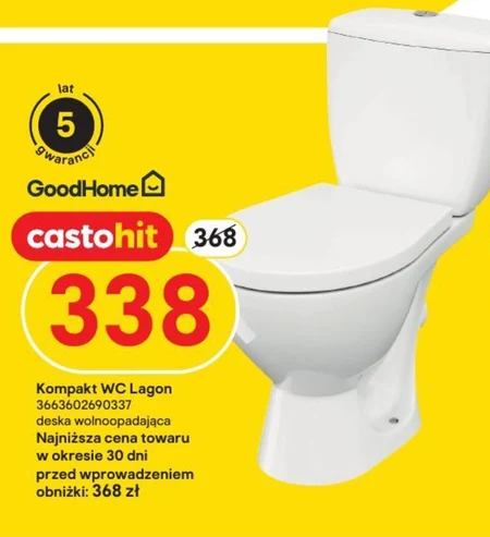 Kompakt wc GoodHome